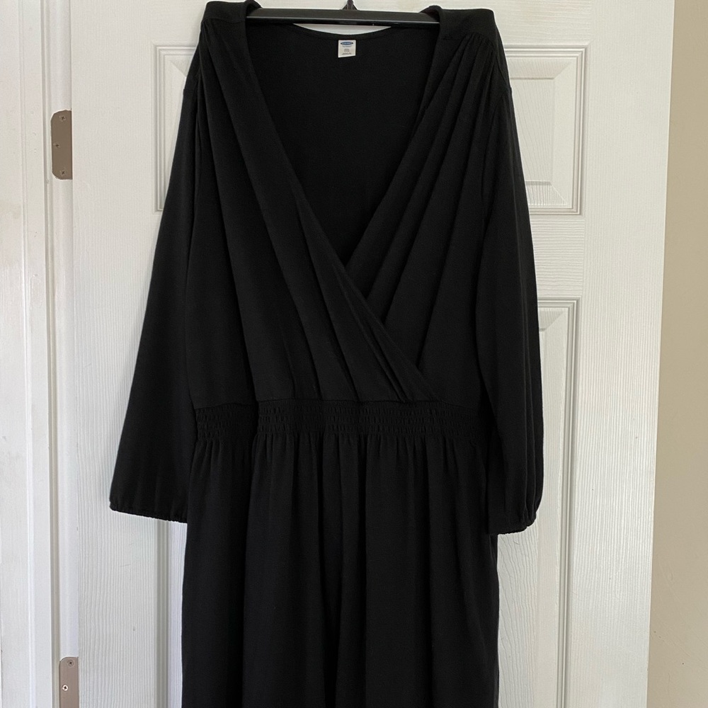 old navy | simple black dress | xxl